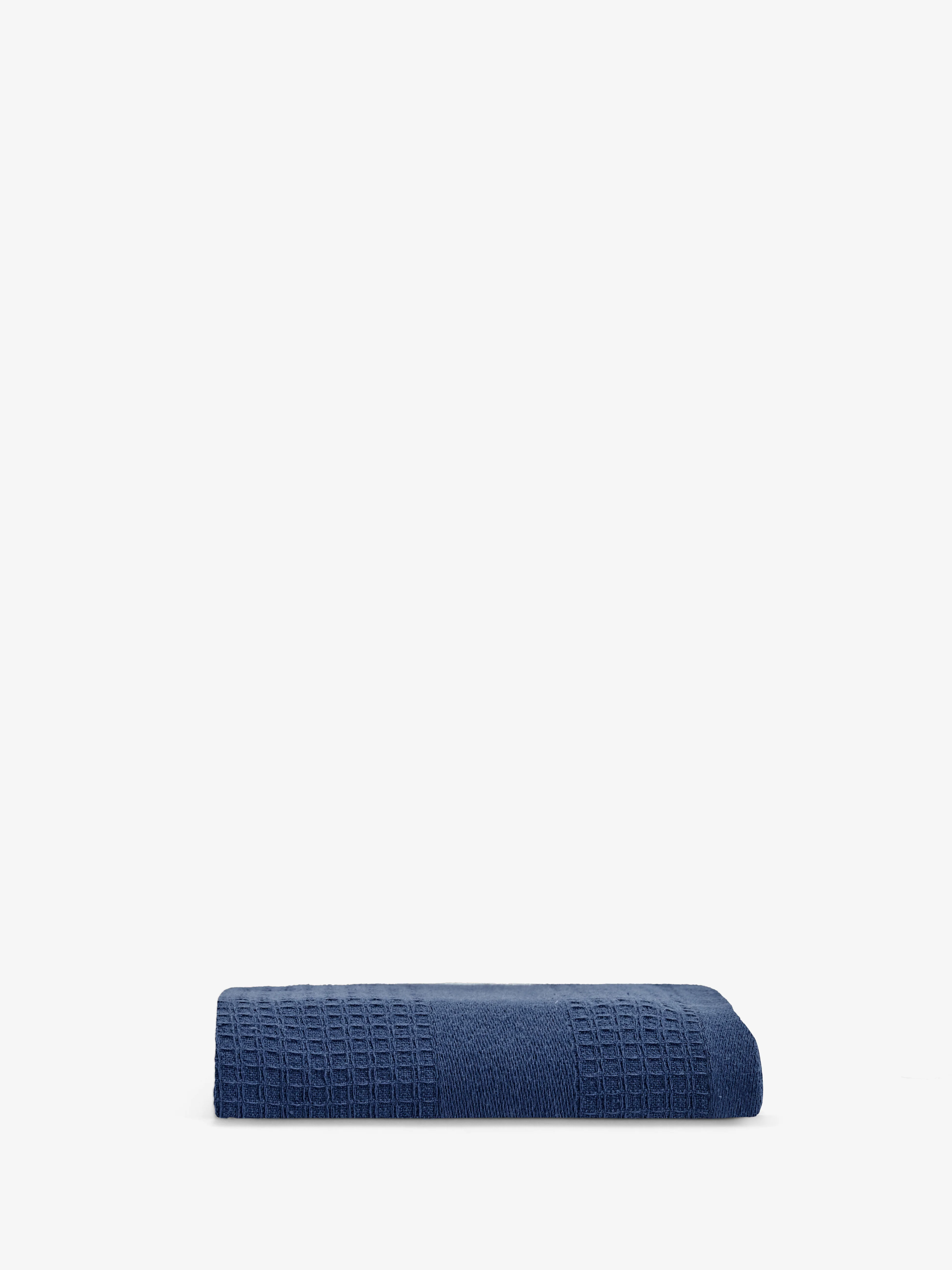 מגבת מטבח באריגת פסים True Navy