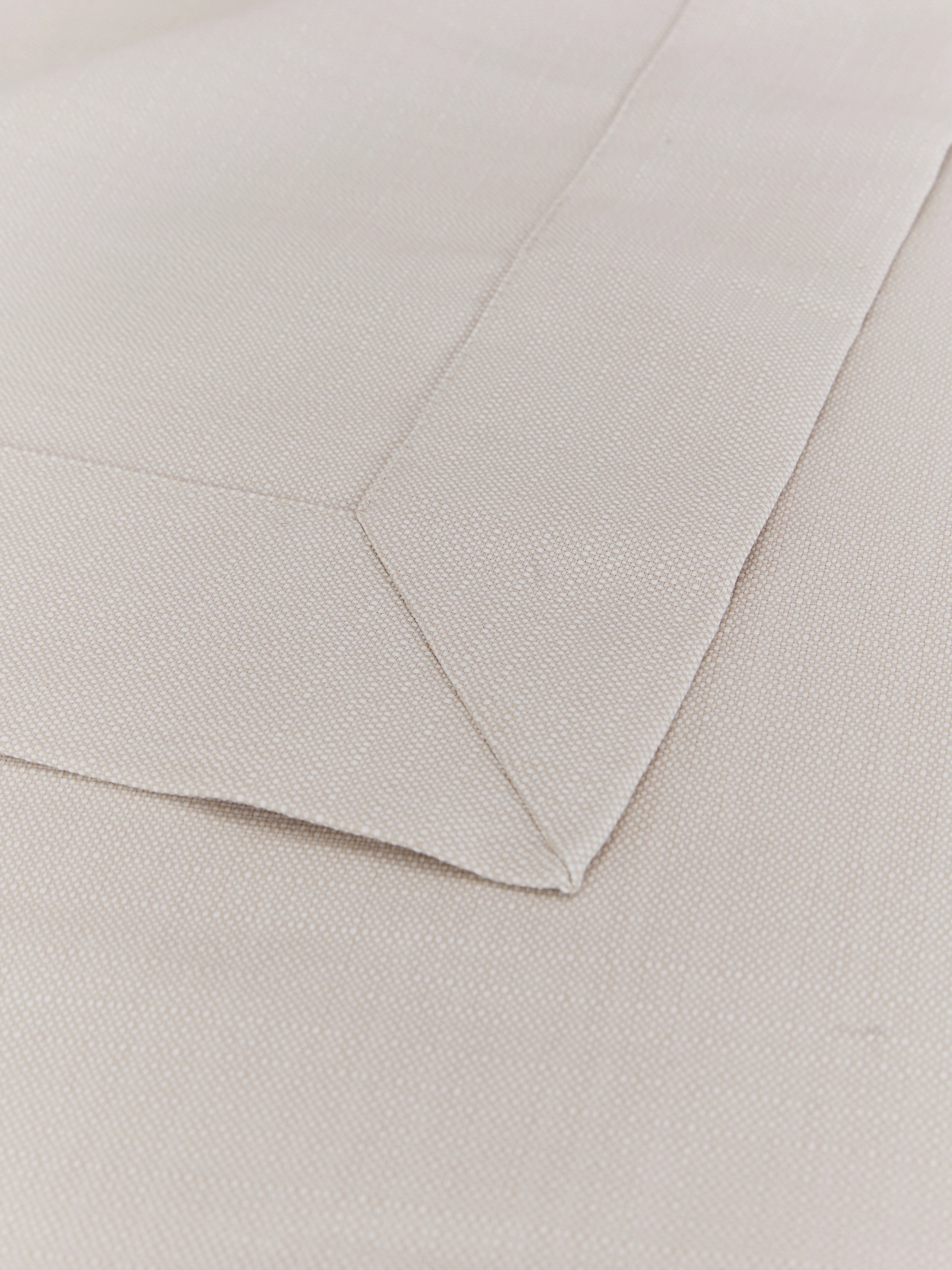 מפת שולחן דמוי פשתן Stone Beige - Image 5