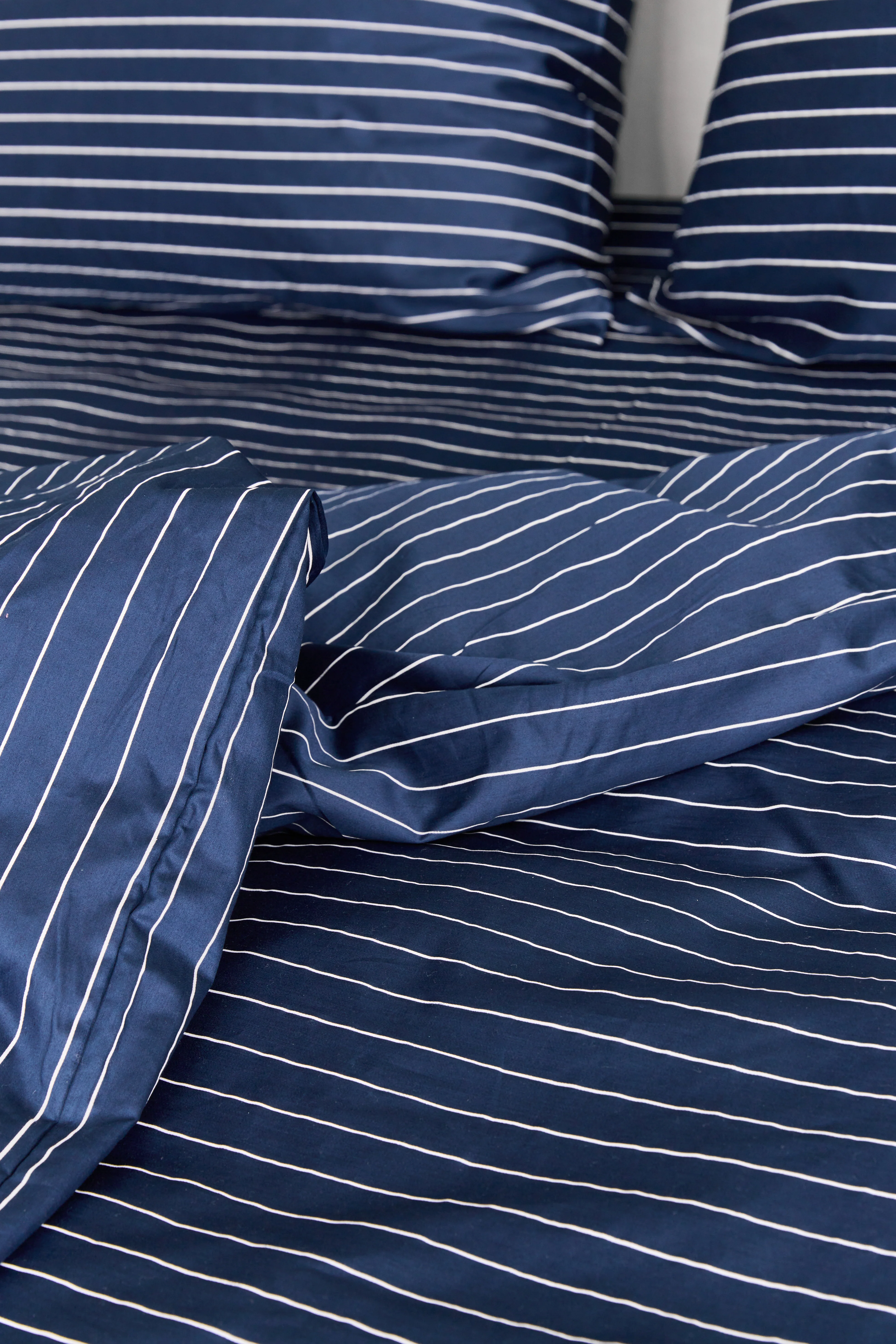סט מצעי סאטן 500 Marine Stripes - Image 3