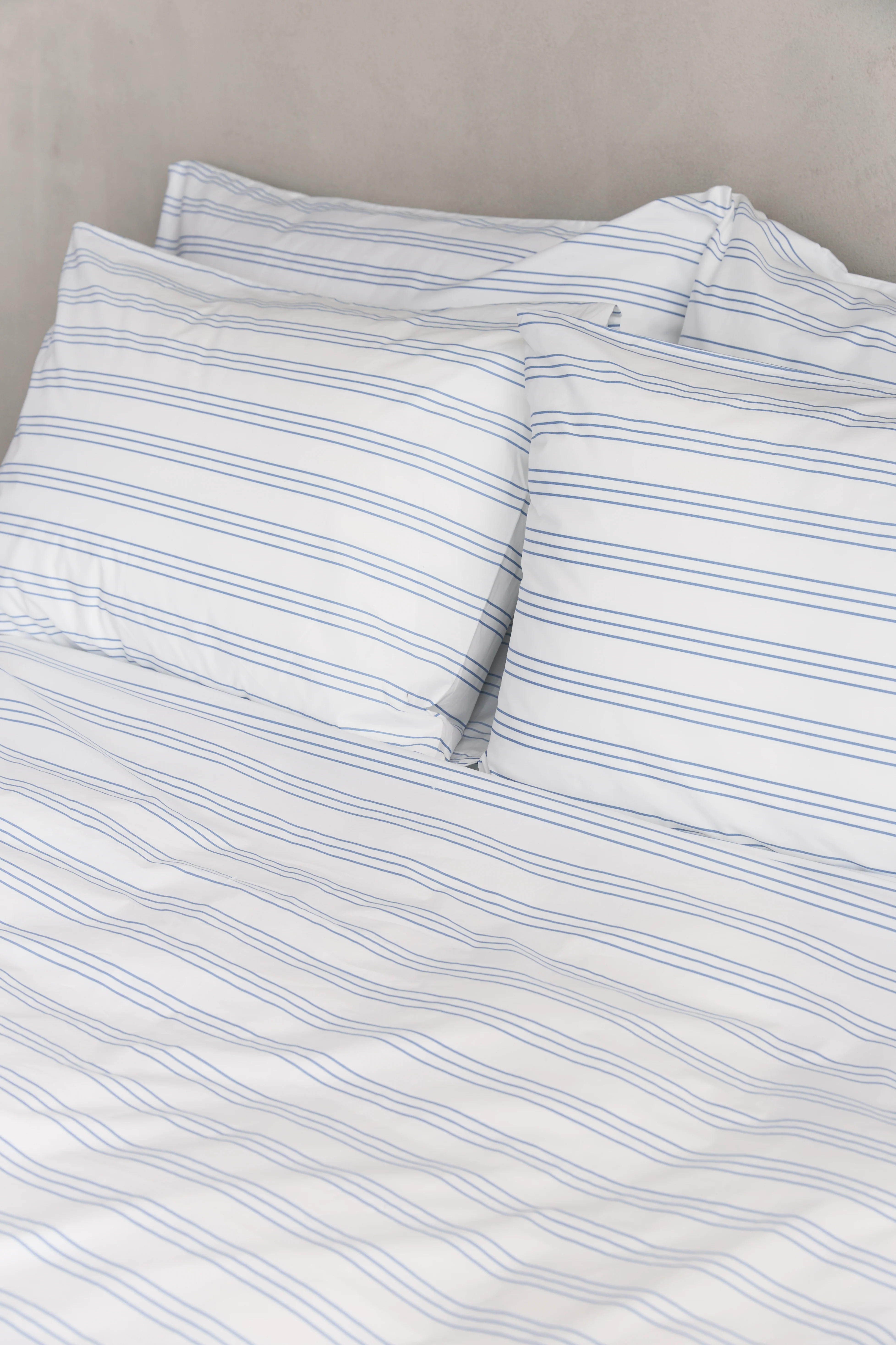 סט מצעי סאטן 500 Ocean Breeze Stripes - Image 3