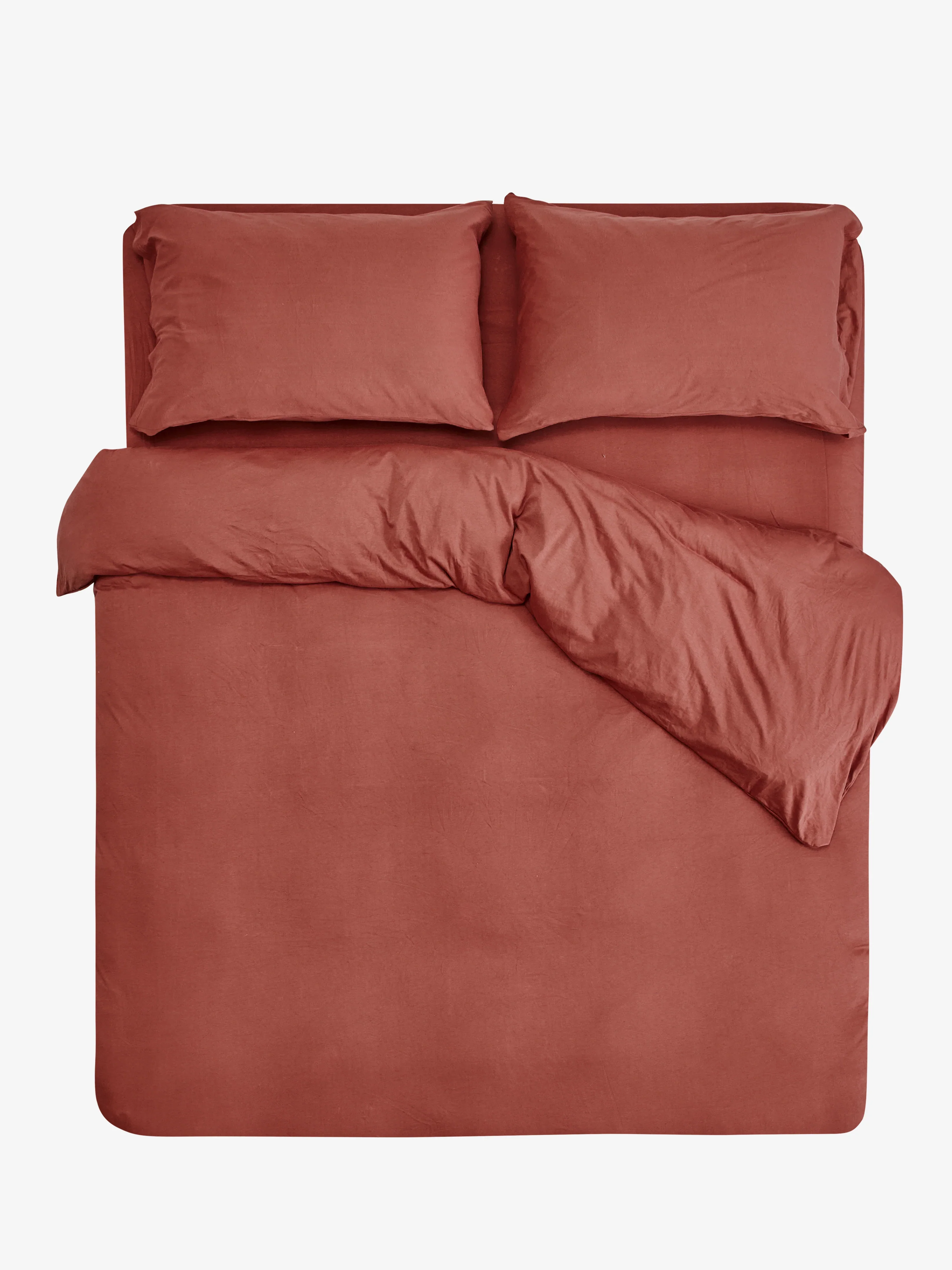 סט מצעי ג'רסי Copper Brown - Image 3