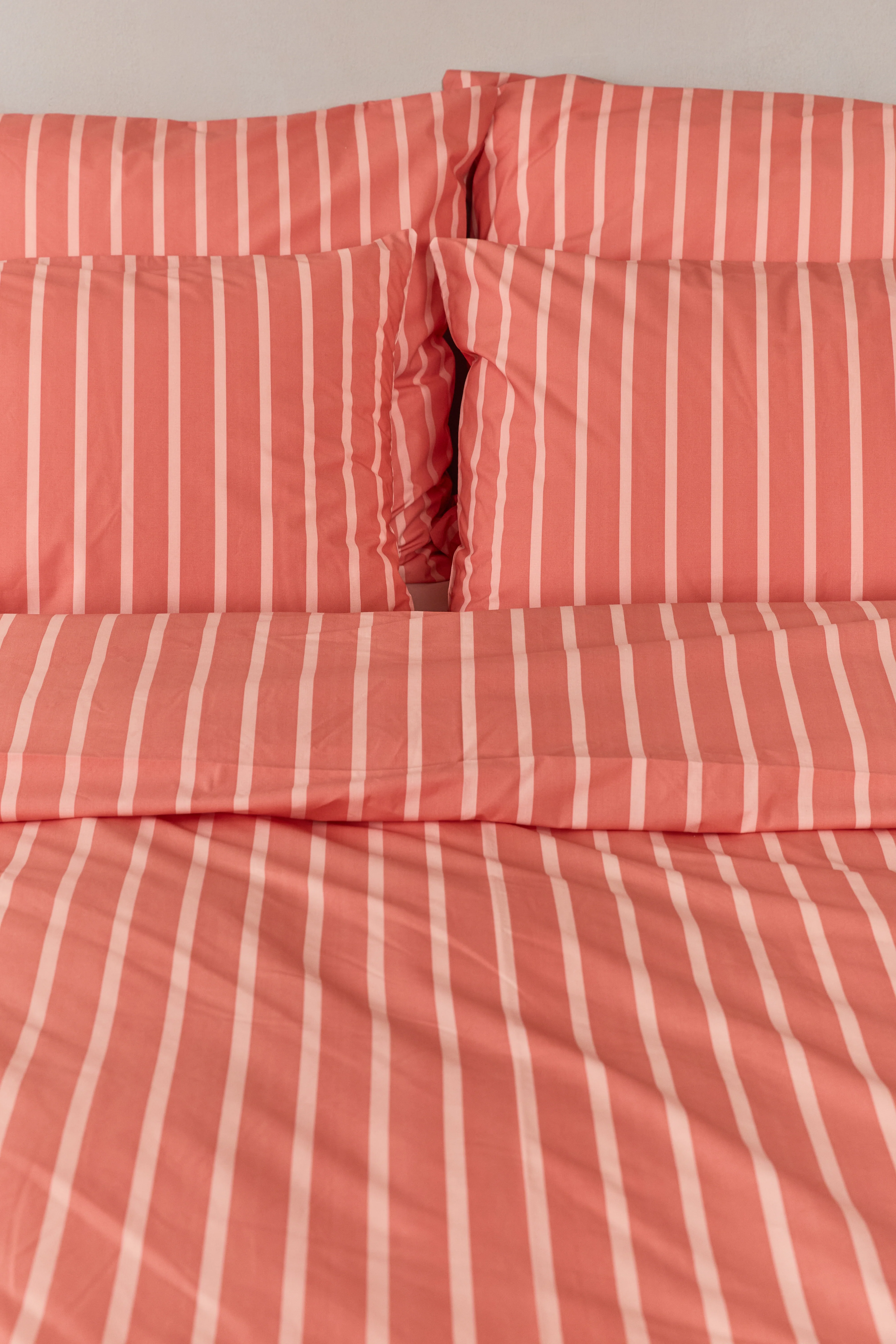 סט מצעי פרקל Peach Brandy Stripes - Image 4