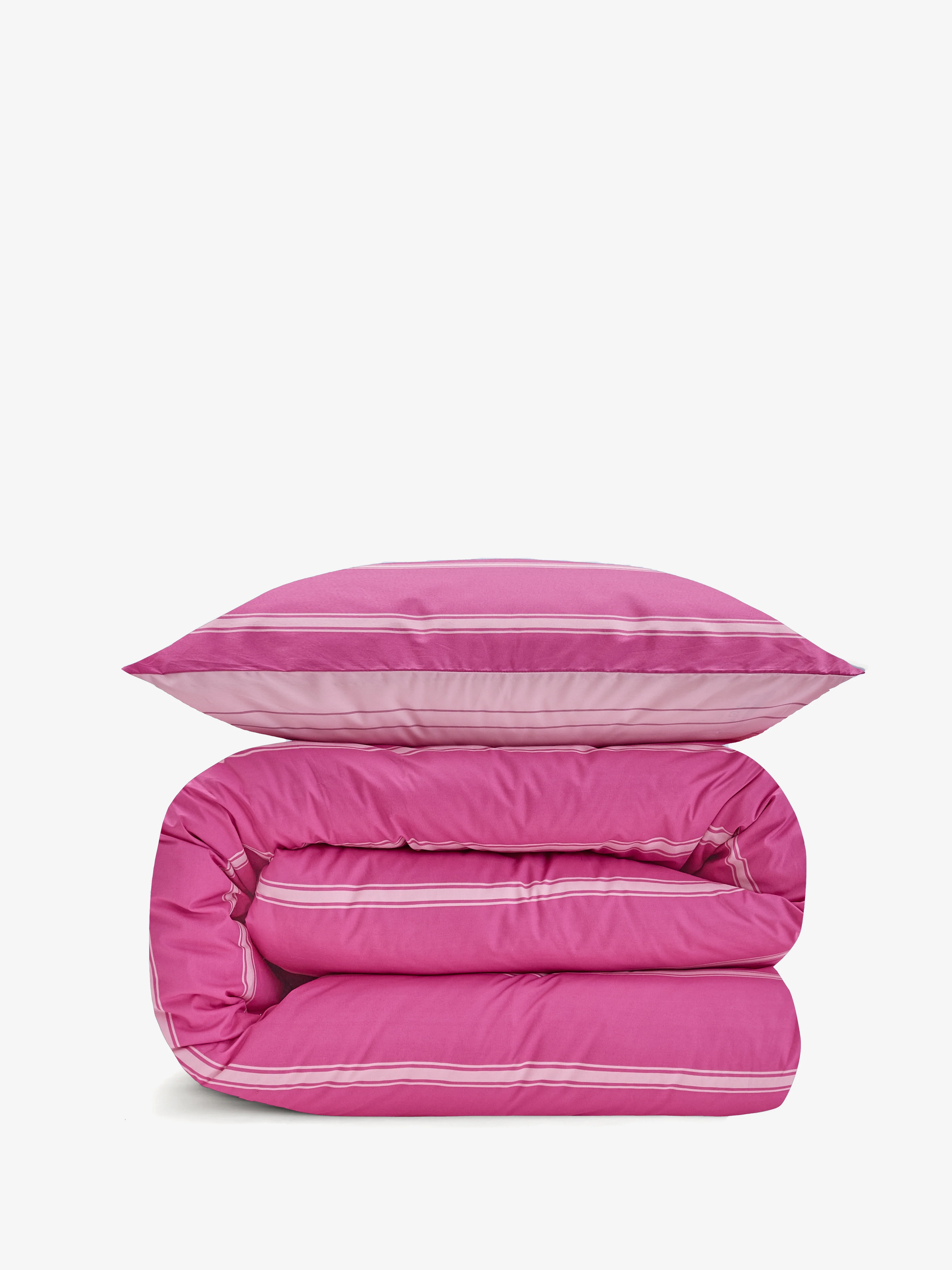 סט מצעי פרקל Violet Blush Stripes - Image 3