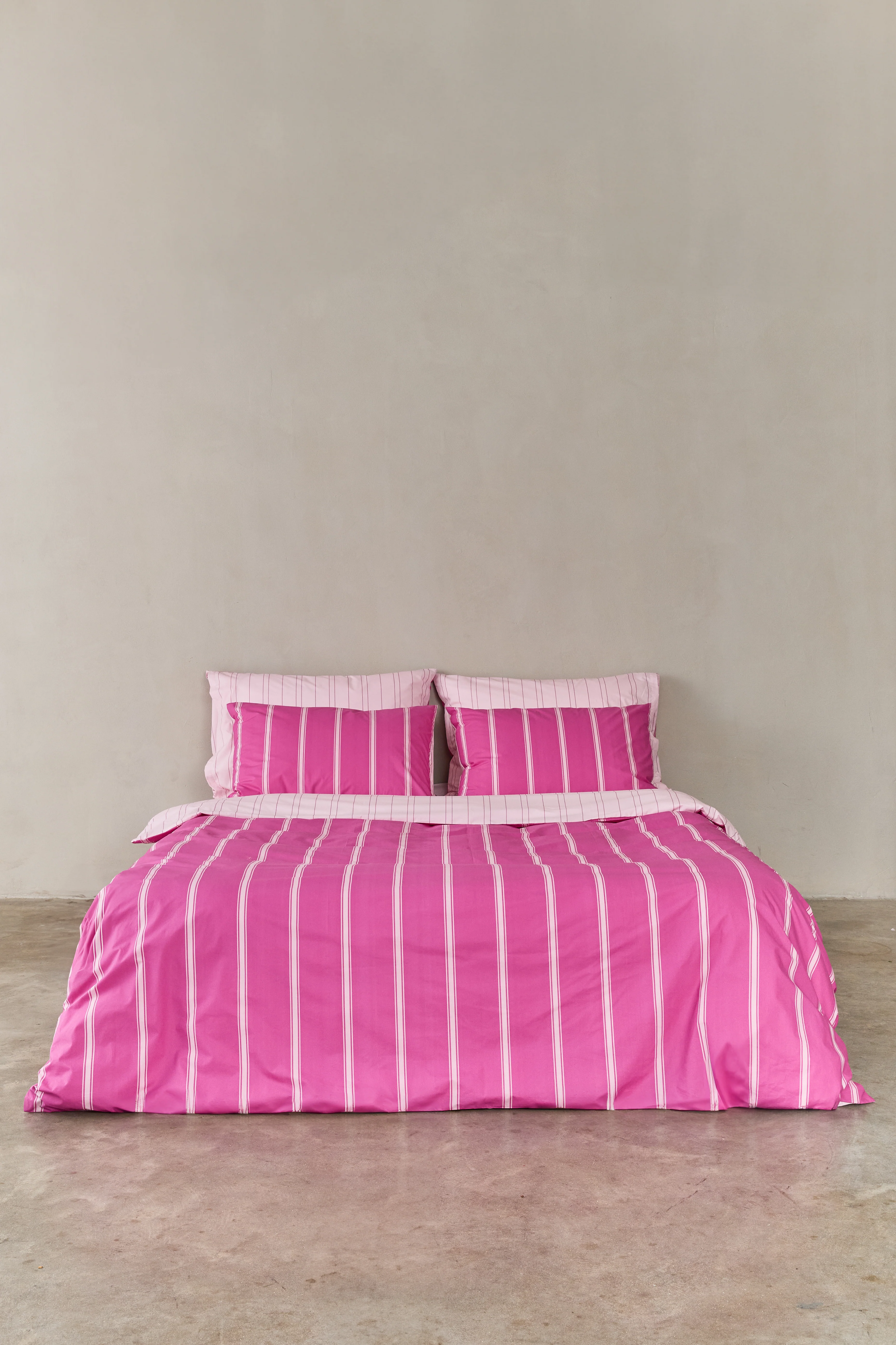 סט מצעי פרקל Violet Blush Stripes - Image 4