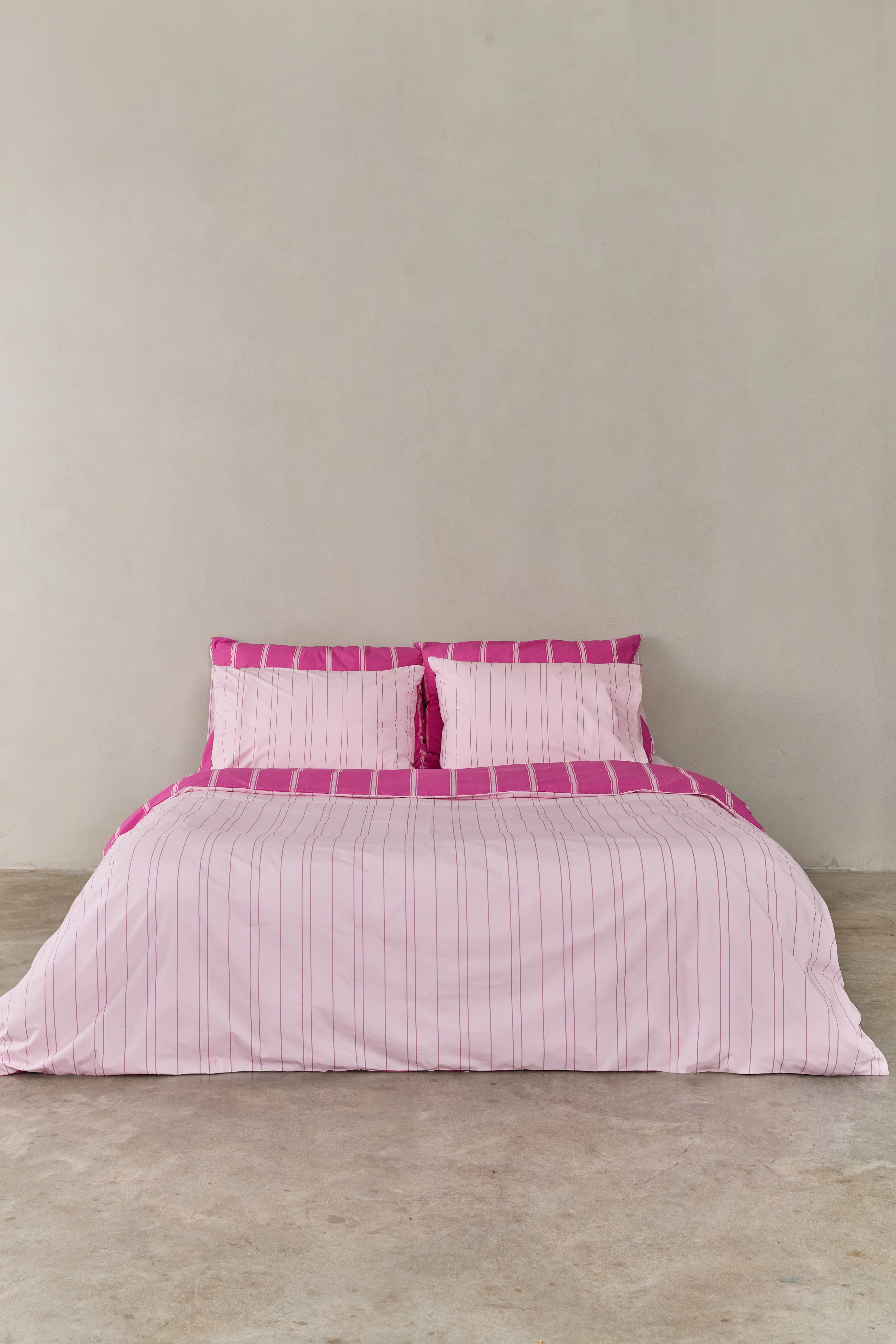 סט מצעי פרקל Violet Blush Stripes - Image 5