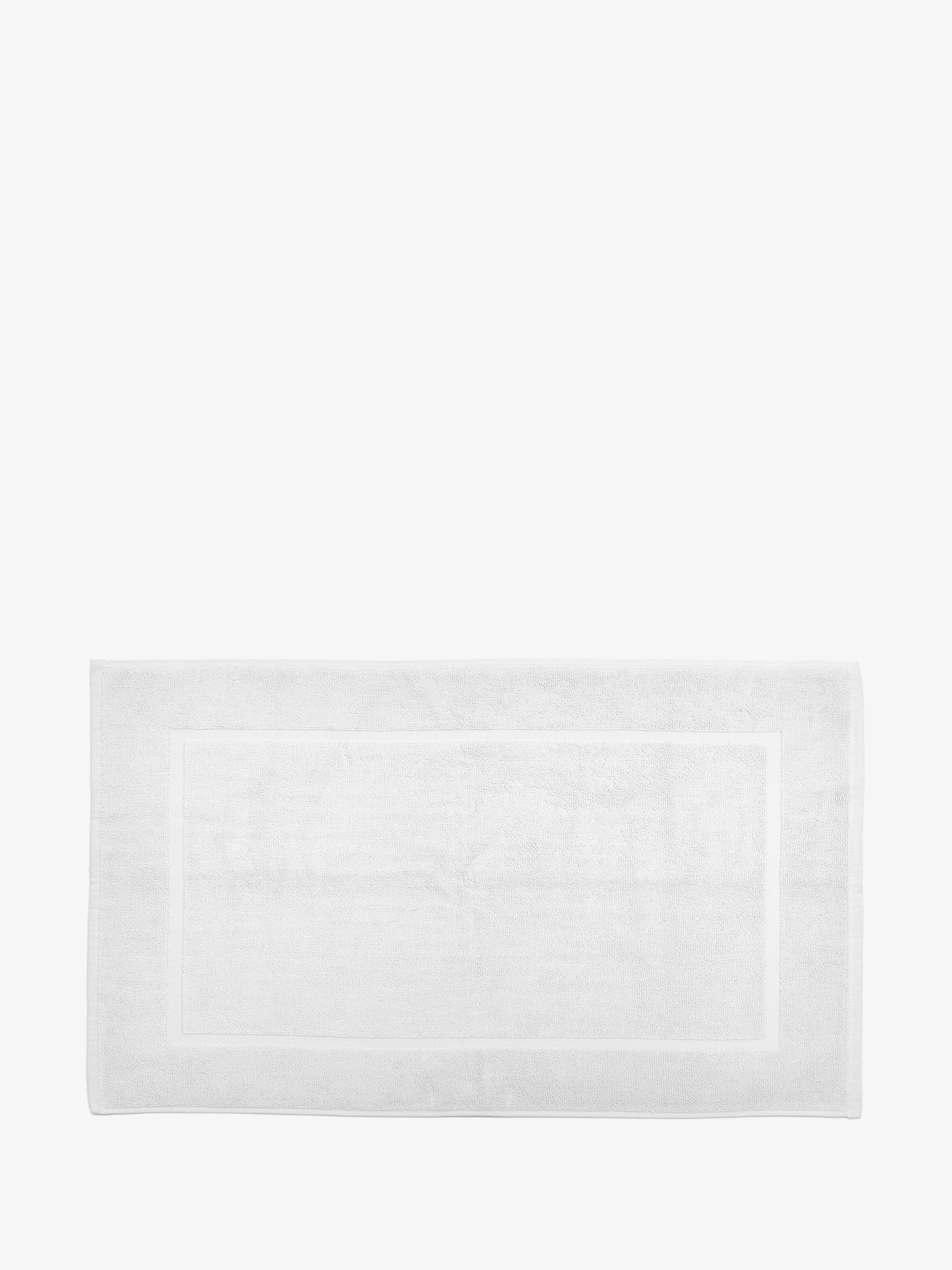 שטיחון מגבת Super Plush White